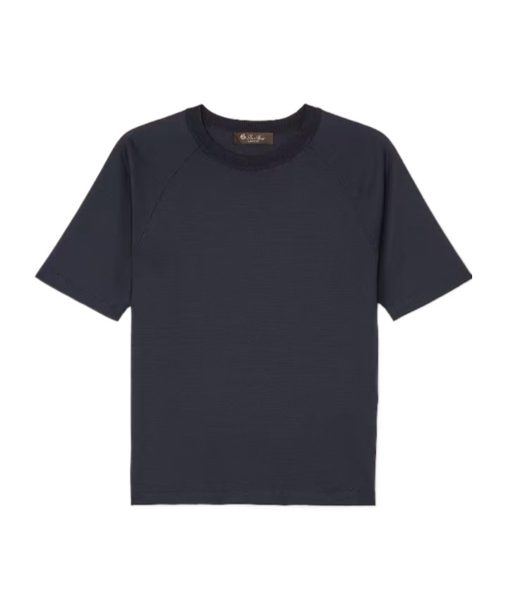 Loro Piana Supramonte Short-sleeved T-shirt In Black