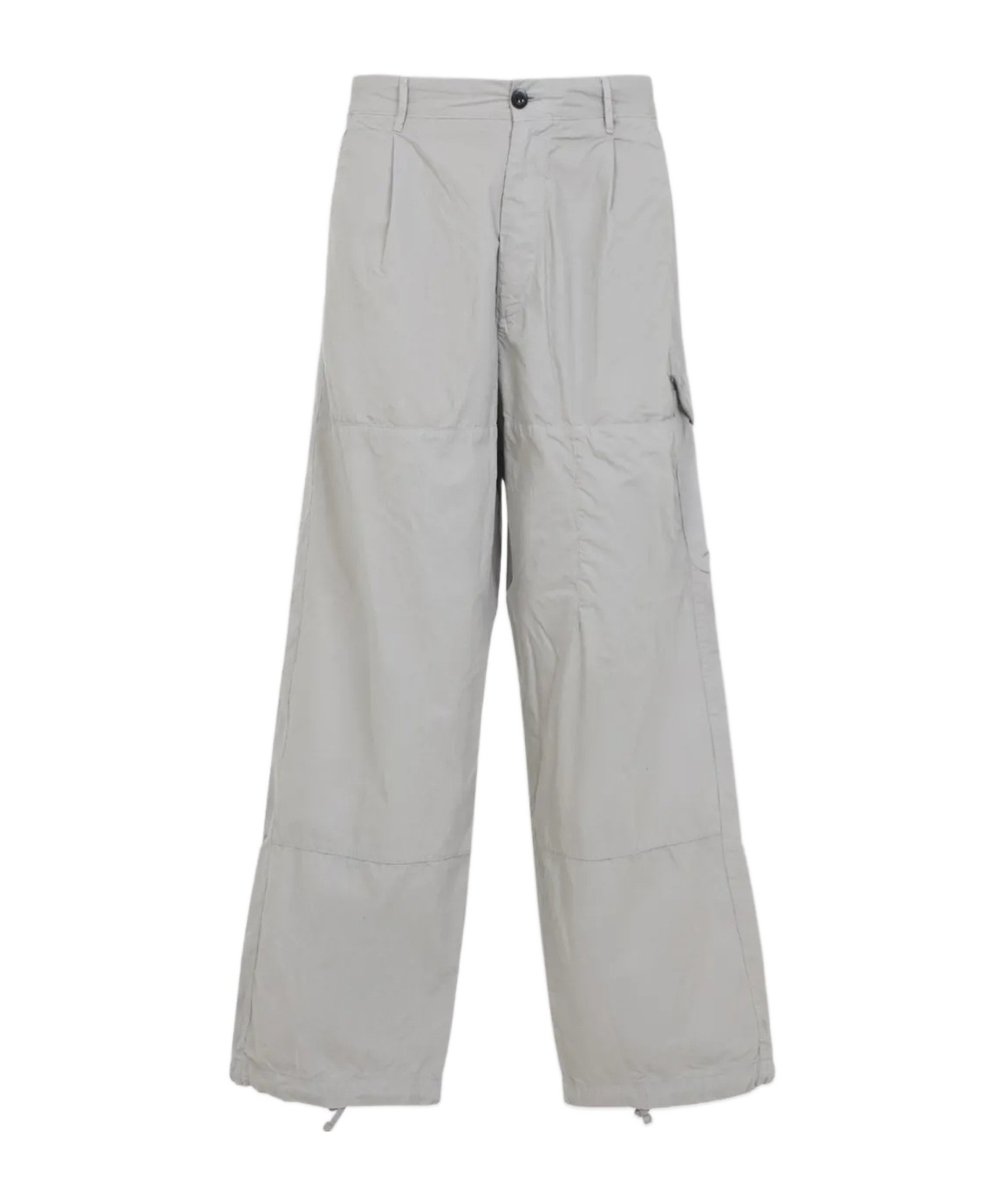 C.p. Company C.p.company London Fog Grey Cotton Cargo Pants In Gray