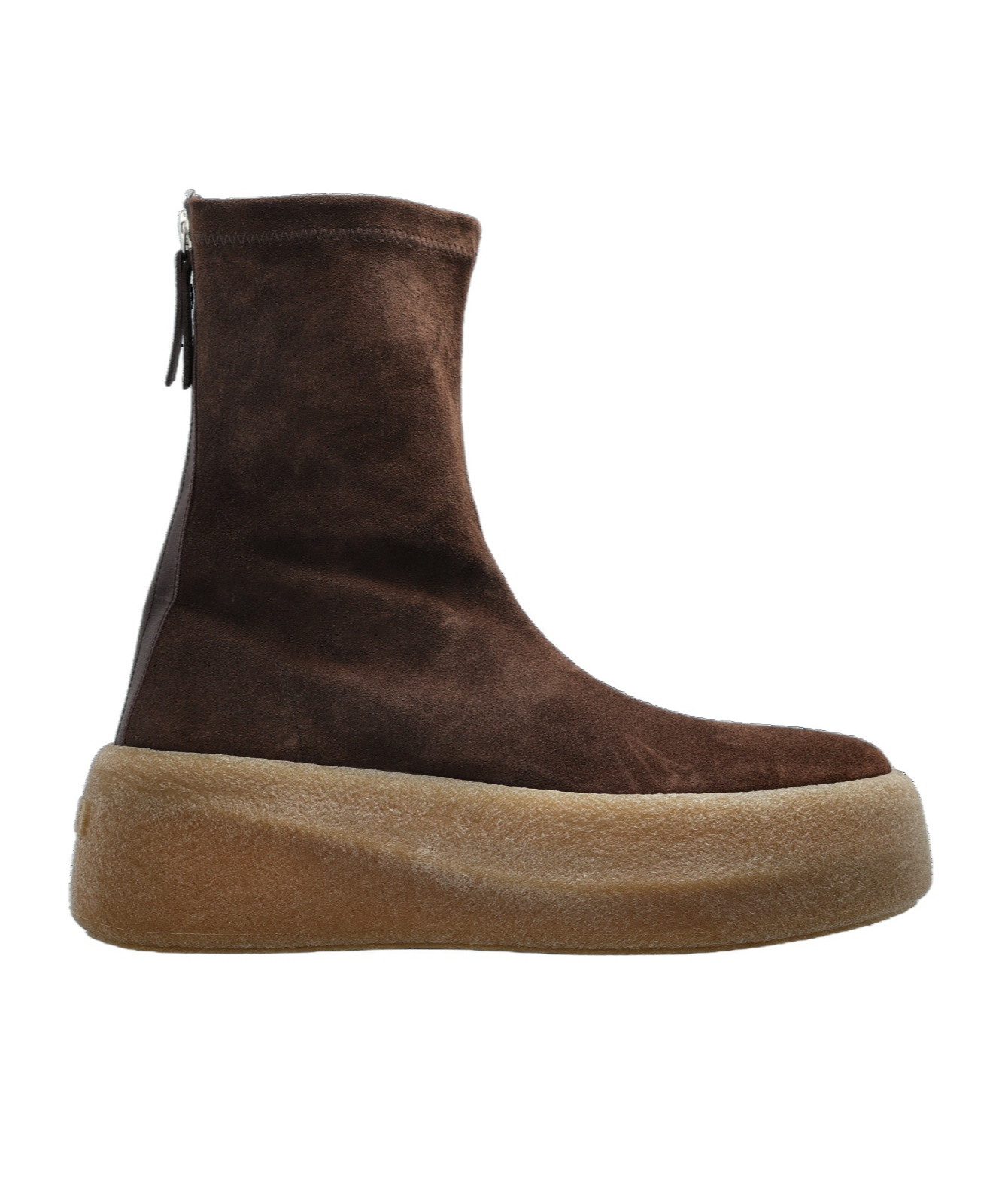 Vic Matie Zip-detail Platform Boots In Brown