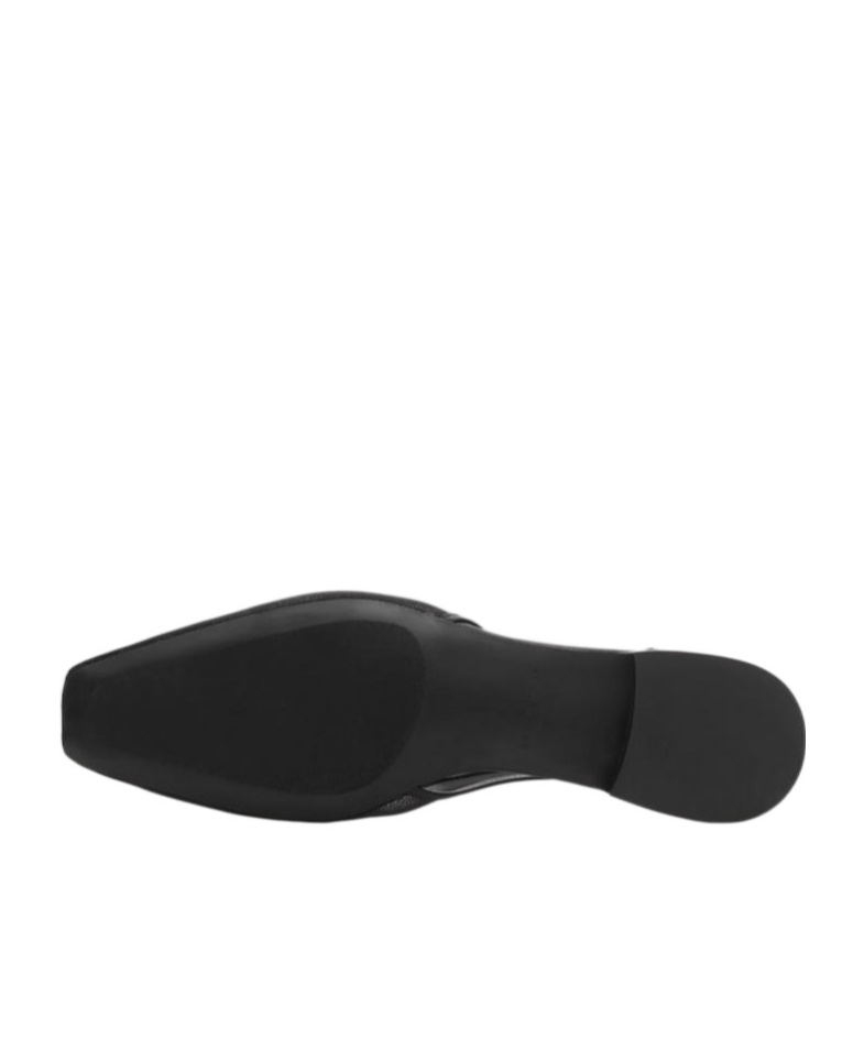 Rag & Bone Astra Mesh Buckle Slingback Ballerina Flats