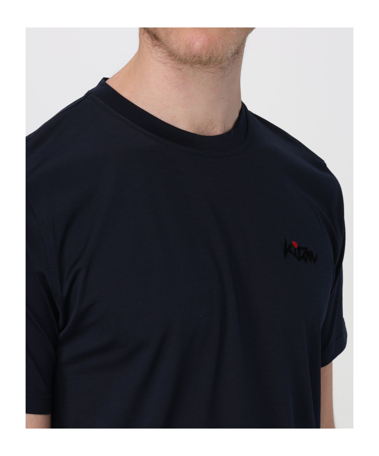 KITON ITEM O-NECK SHORT-SLEEVED T-SHIRT 