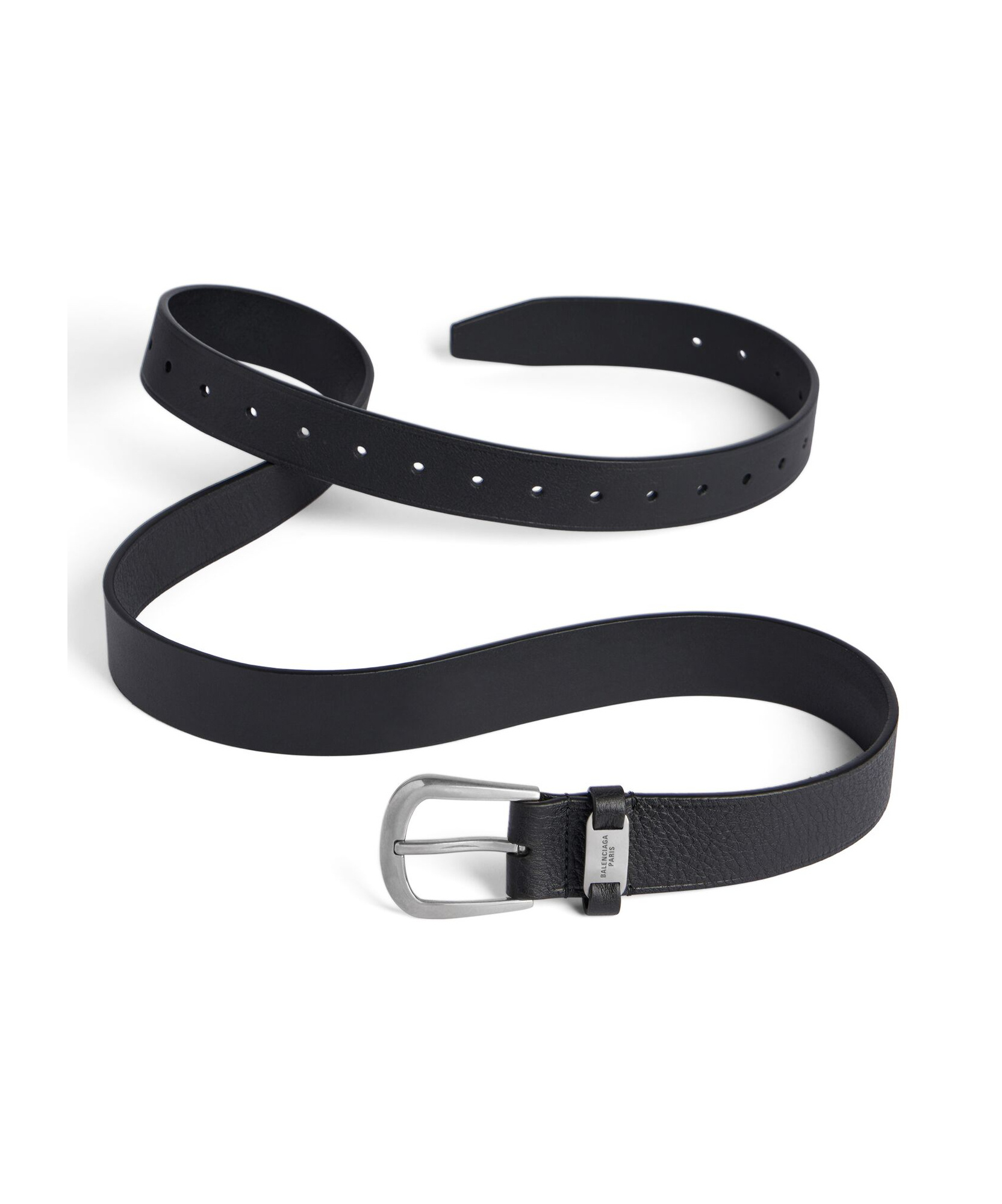 Balenciaga Men's Suit Belt In Black In Black