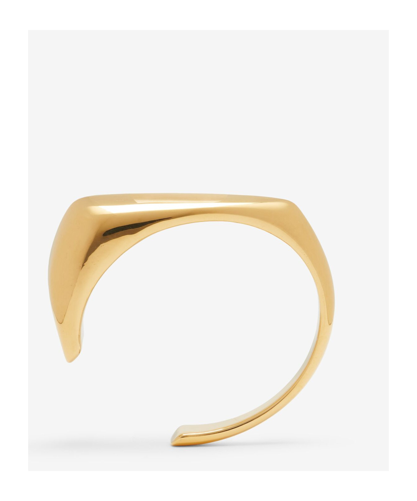Alexander Mcqueen Thorn Claw Cuff In Yellow