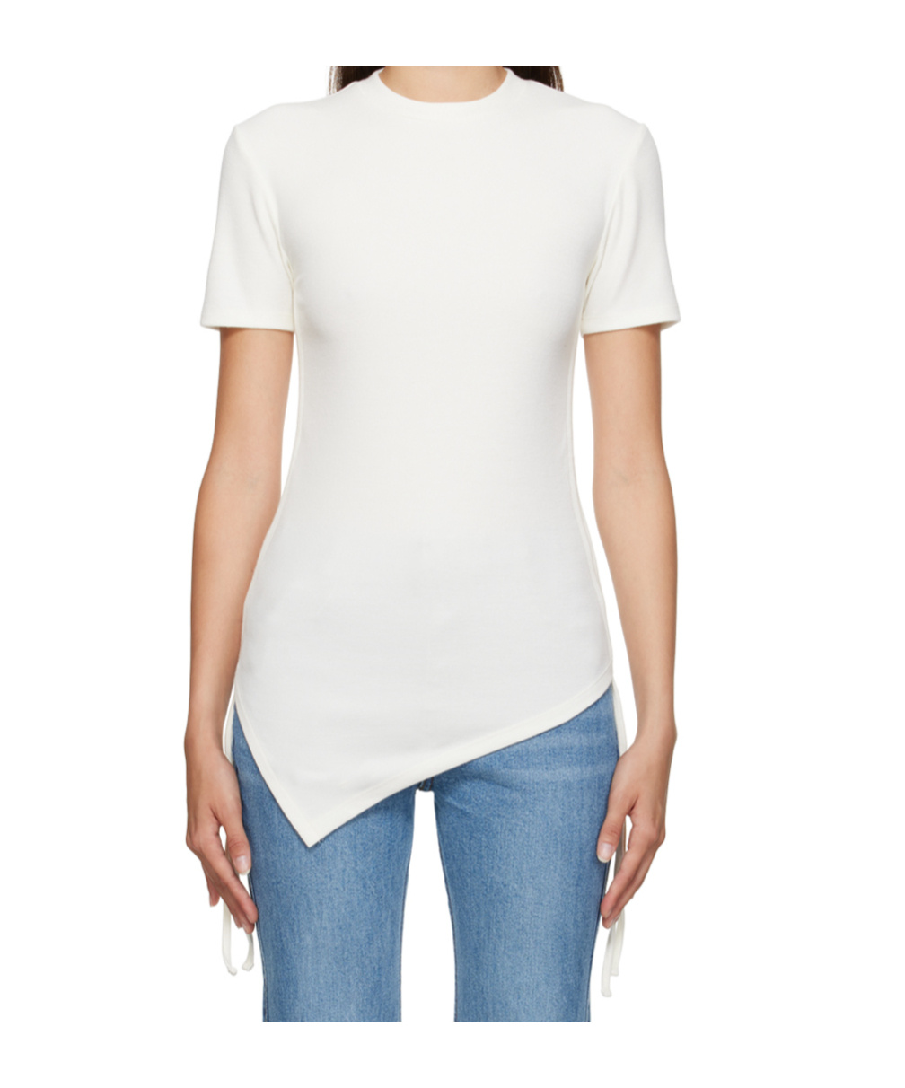Andersson Bell Ssense Exclusive White Cindy T-shirt In White