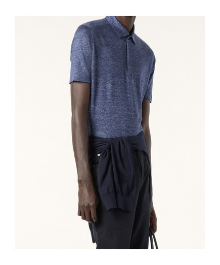 Loro Piana Polo Shirt In Blue