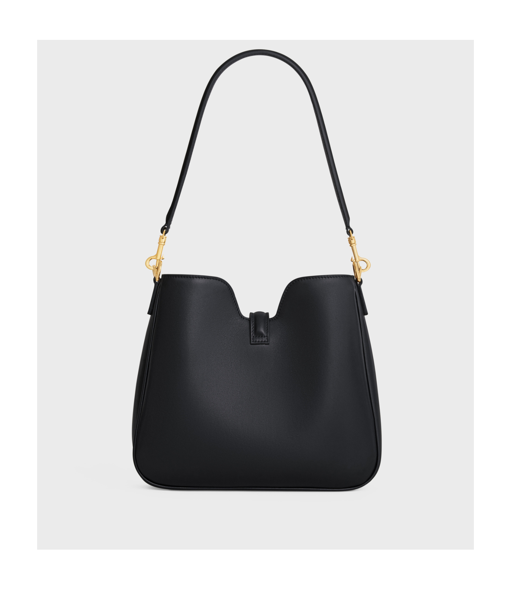 Celine Camille 16 Medium Soft Bag In Smooth Calfskin In Black