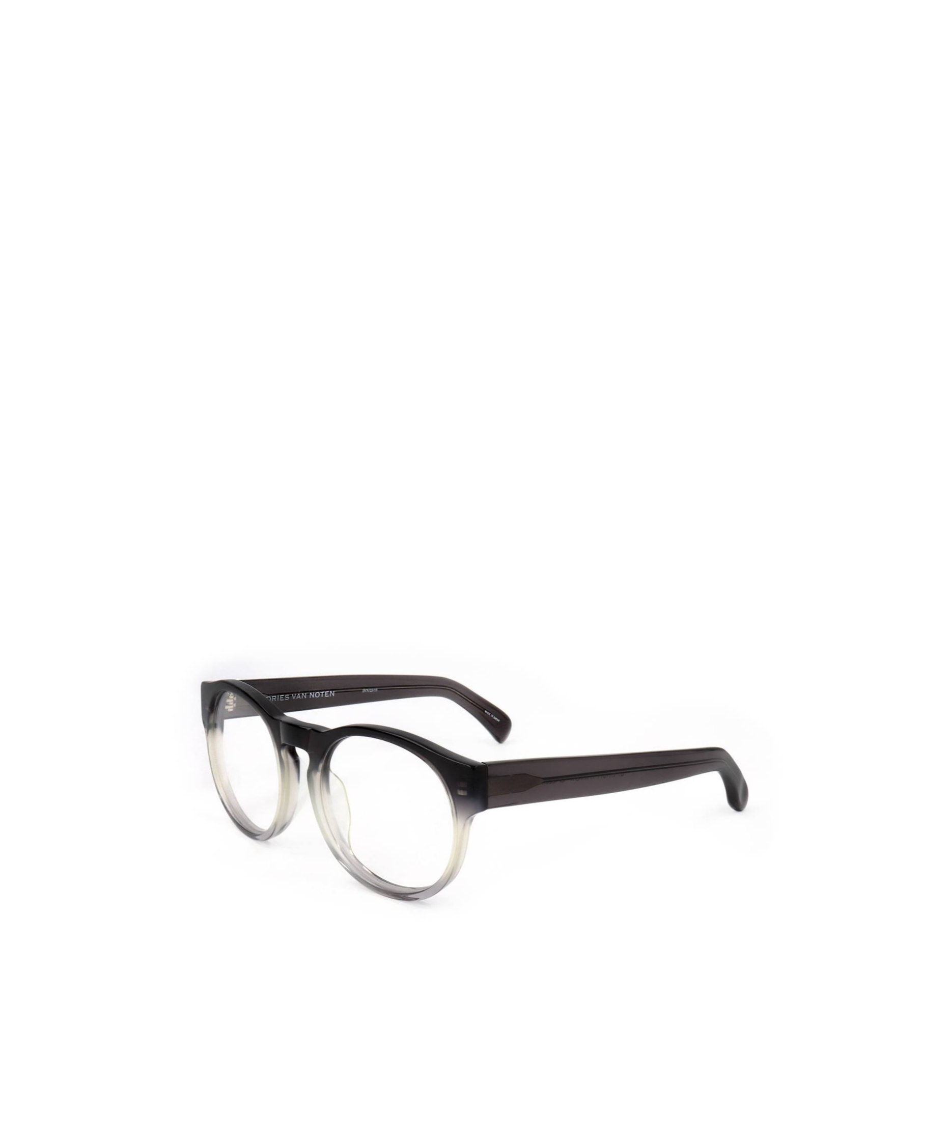 Dries Van Noten Geometric Flat Frames In Gray