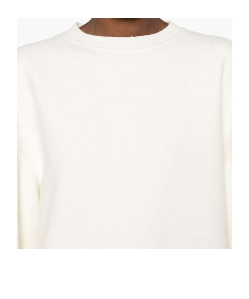 Max Mara Long-sleeved Sweater In White