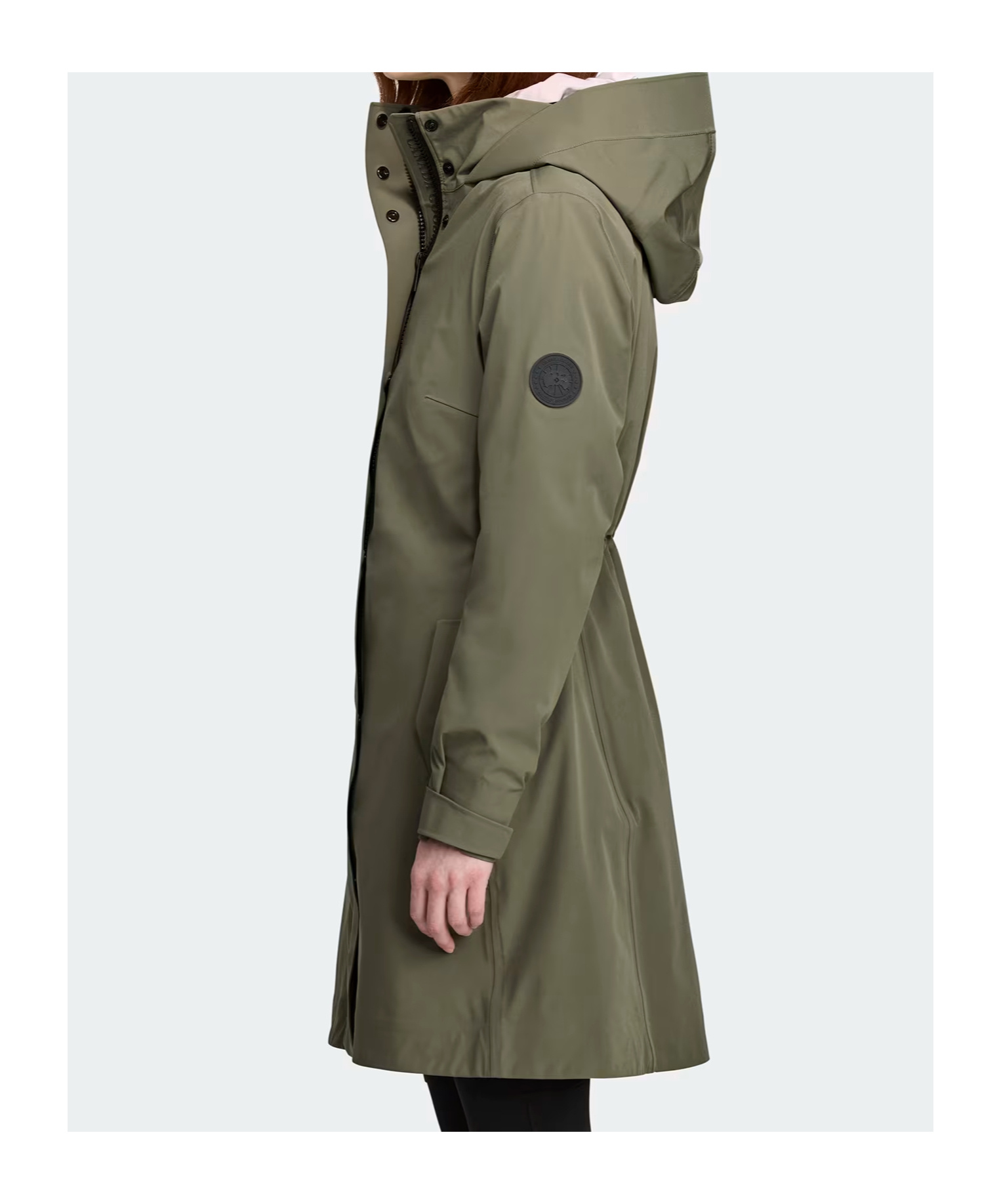 Shop Canada Goose Cardero Rain Jacket Black Label