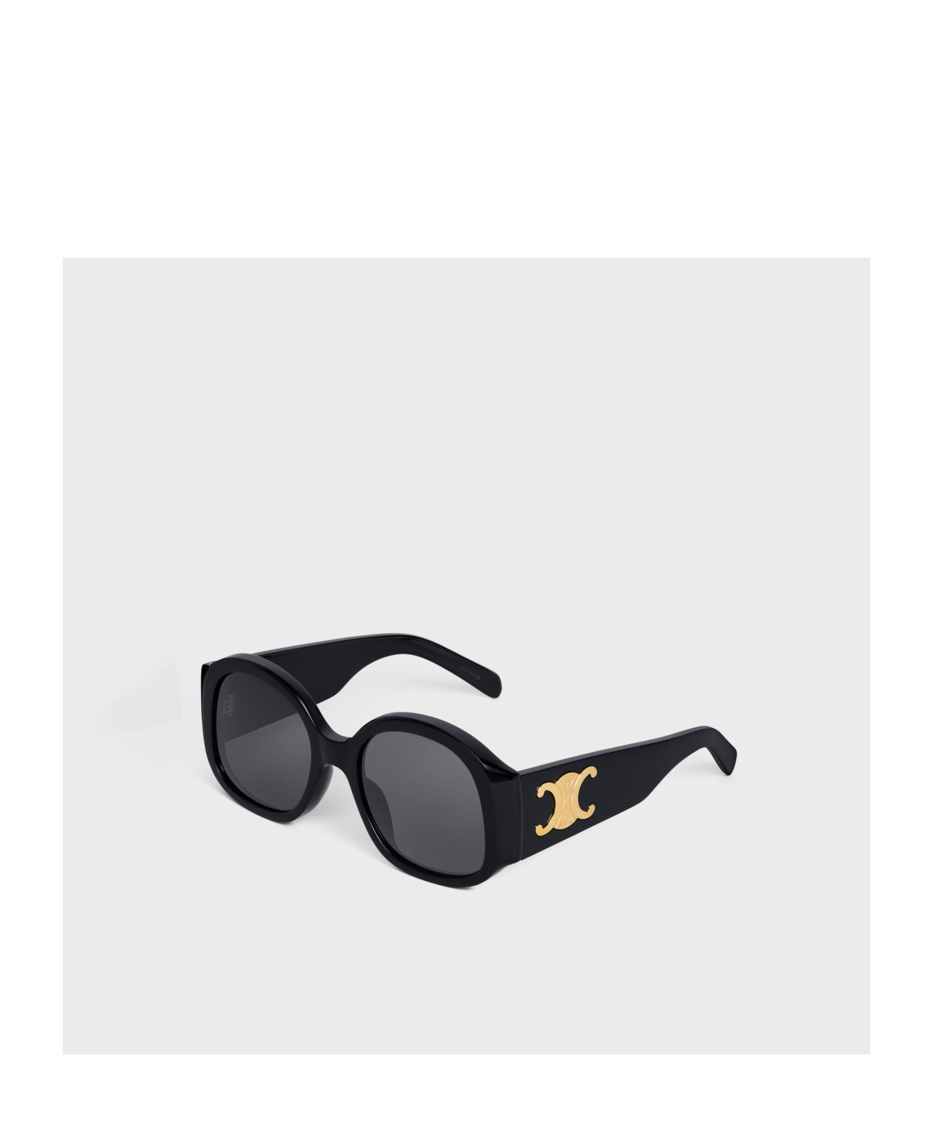 Celine Triomphe Xl 02 Sunglasses In Acetate In Blue