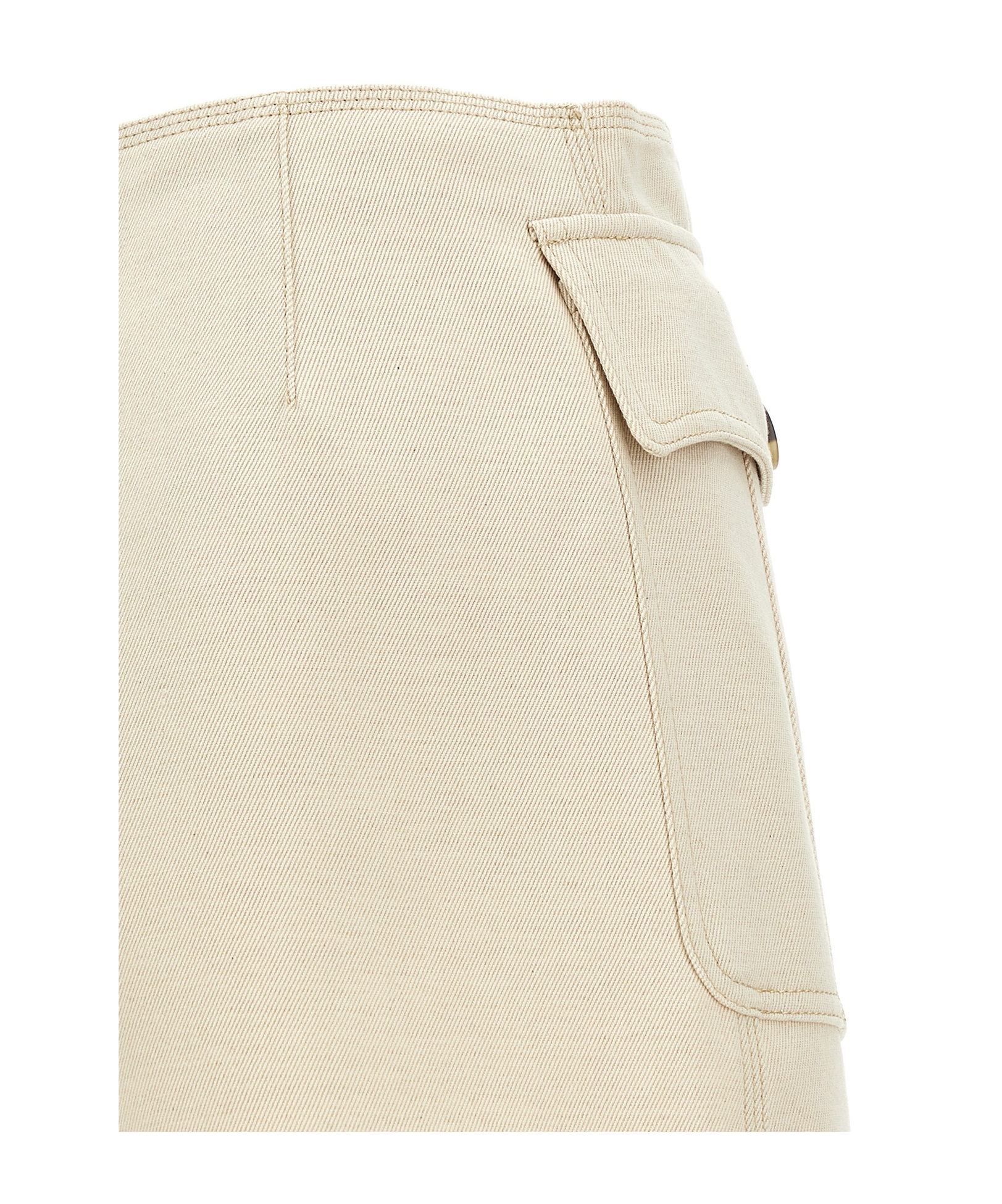 Philosophy Di Lorenzo Serafini Asymmetrical Shorts In Nude