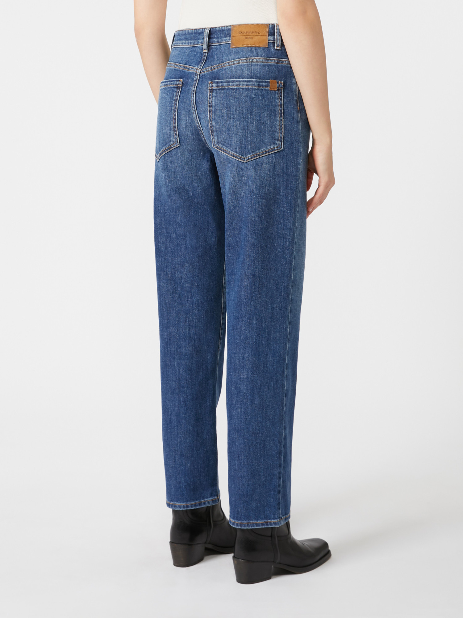 Weekend Max Mara Straight-fit Denim Jeans In Blue