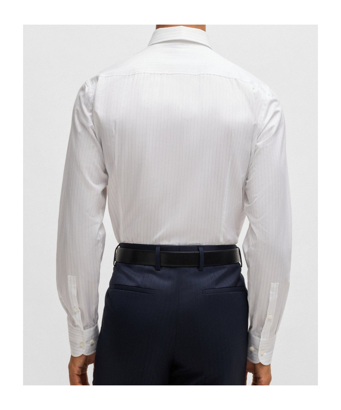 Hugo Boss Boss Stretch Cotton Shirt In White