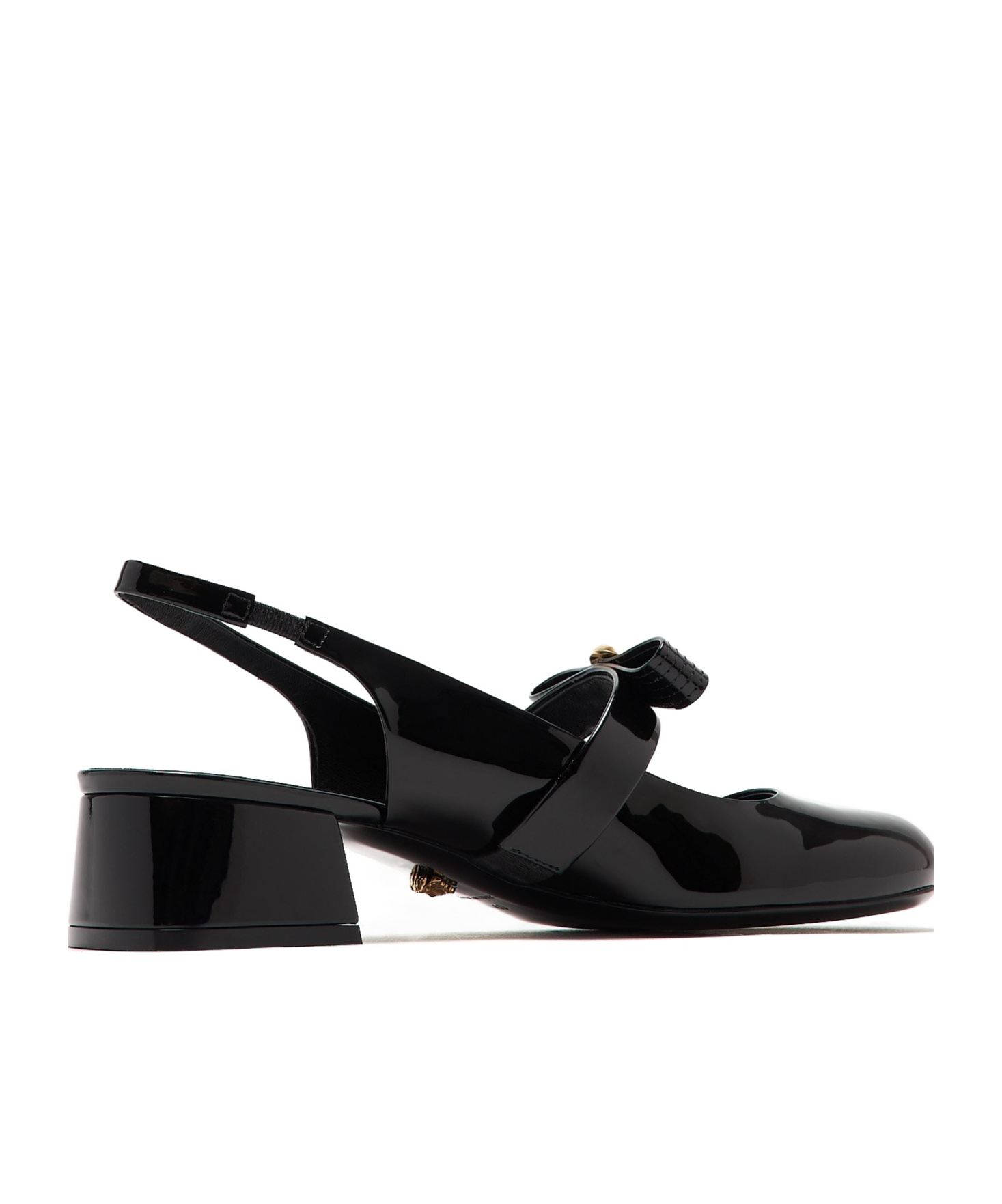Versace Round-headed High-heeled Sandals In Black