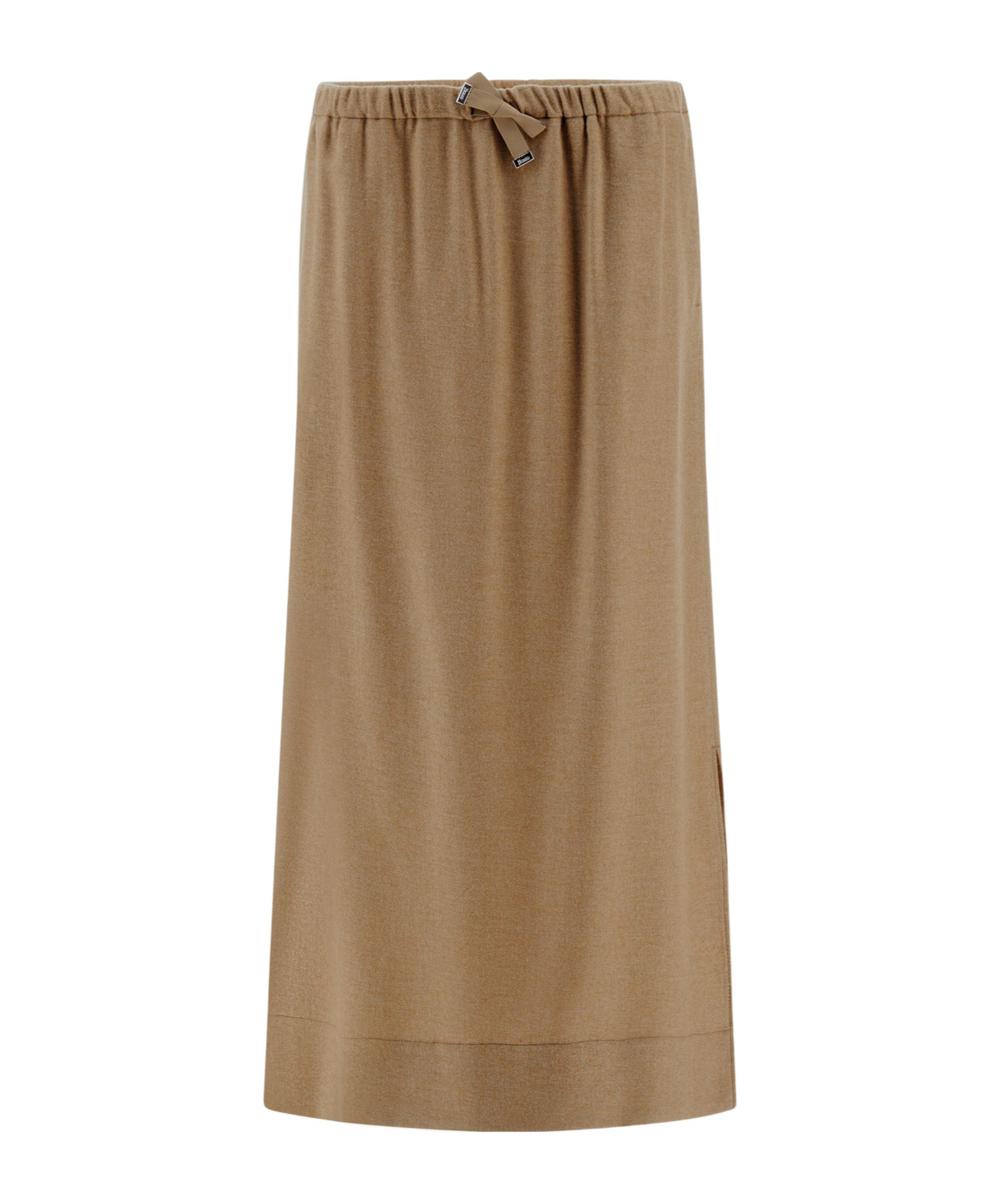 Herno Drawstring Waist Skirt In Brown