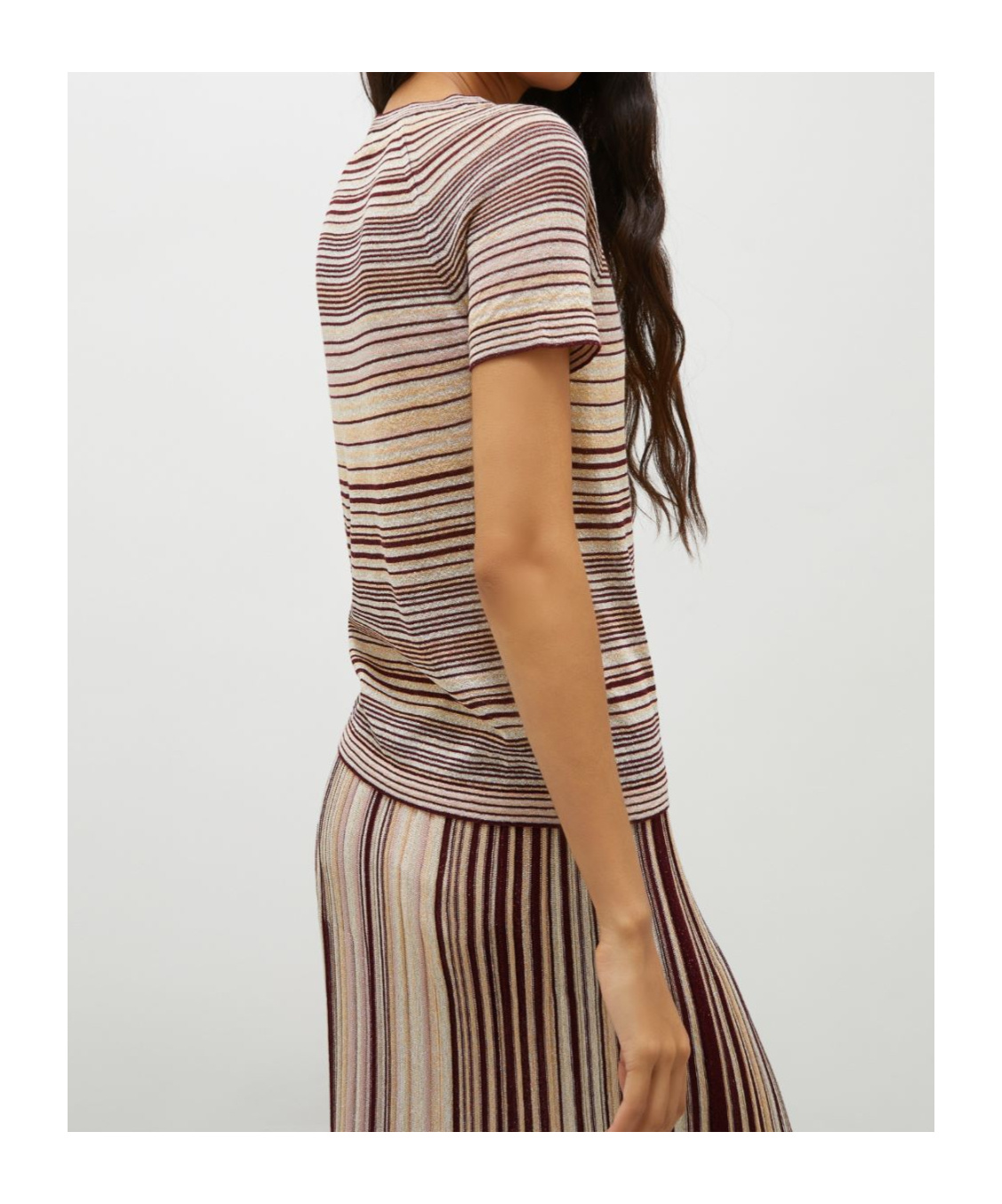 Marella Viscose And Lurex T-shirt
