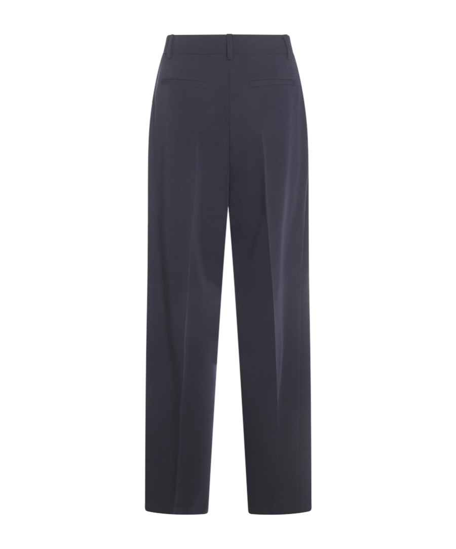 Herno Wide-leg Trousers In Black