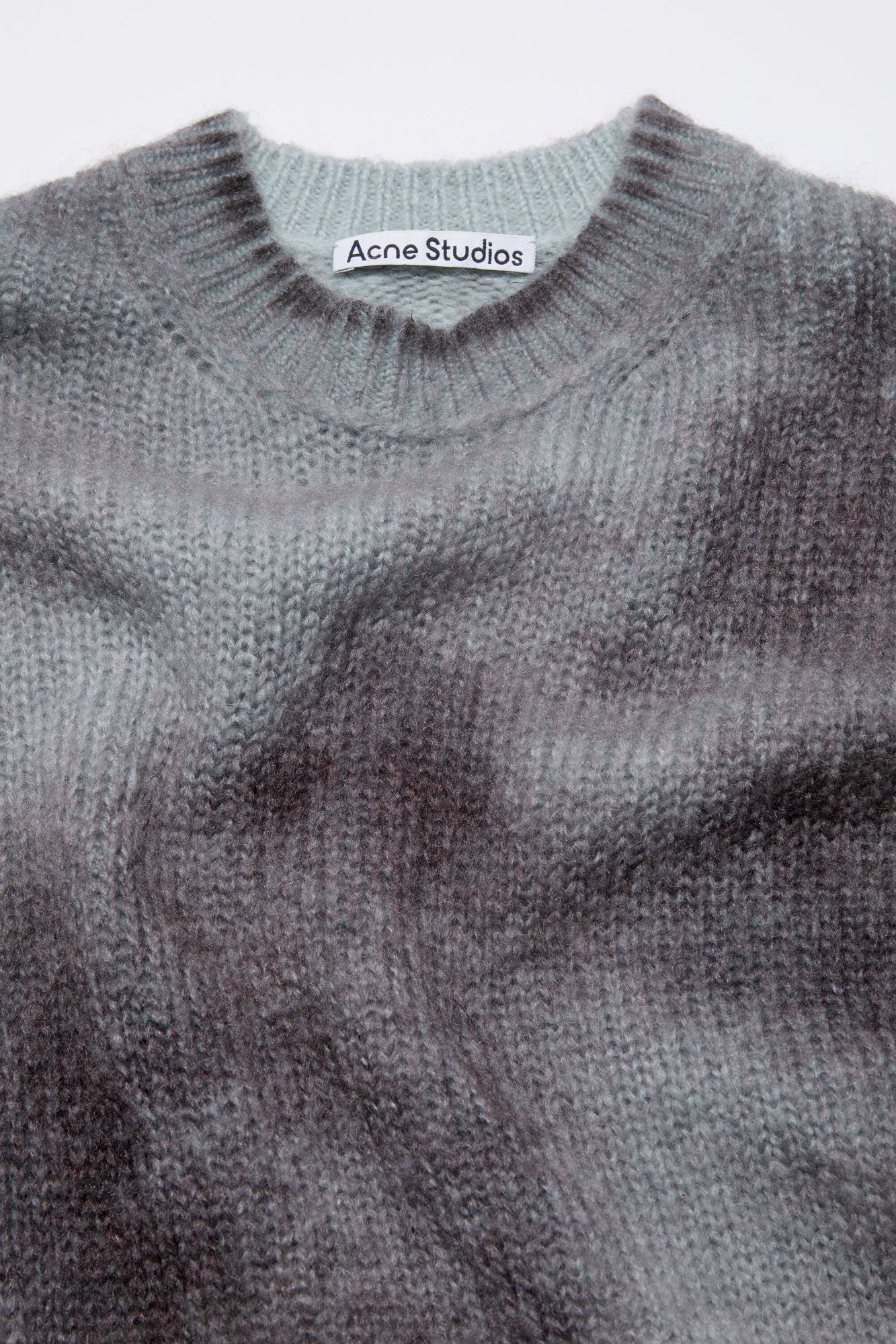 Acne Studios Sprayed Sweater In Gray