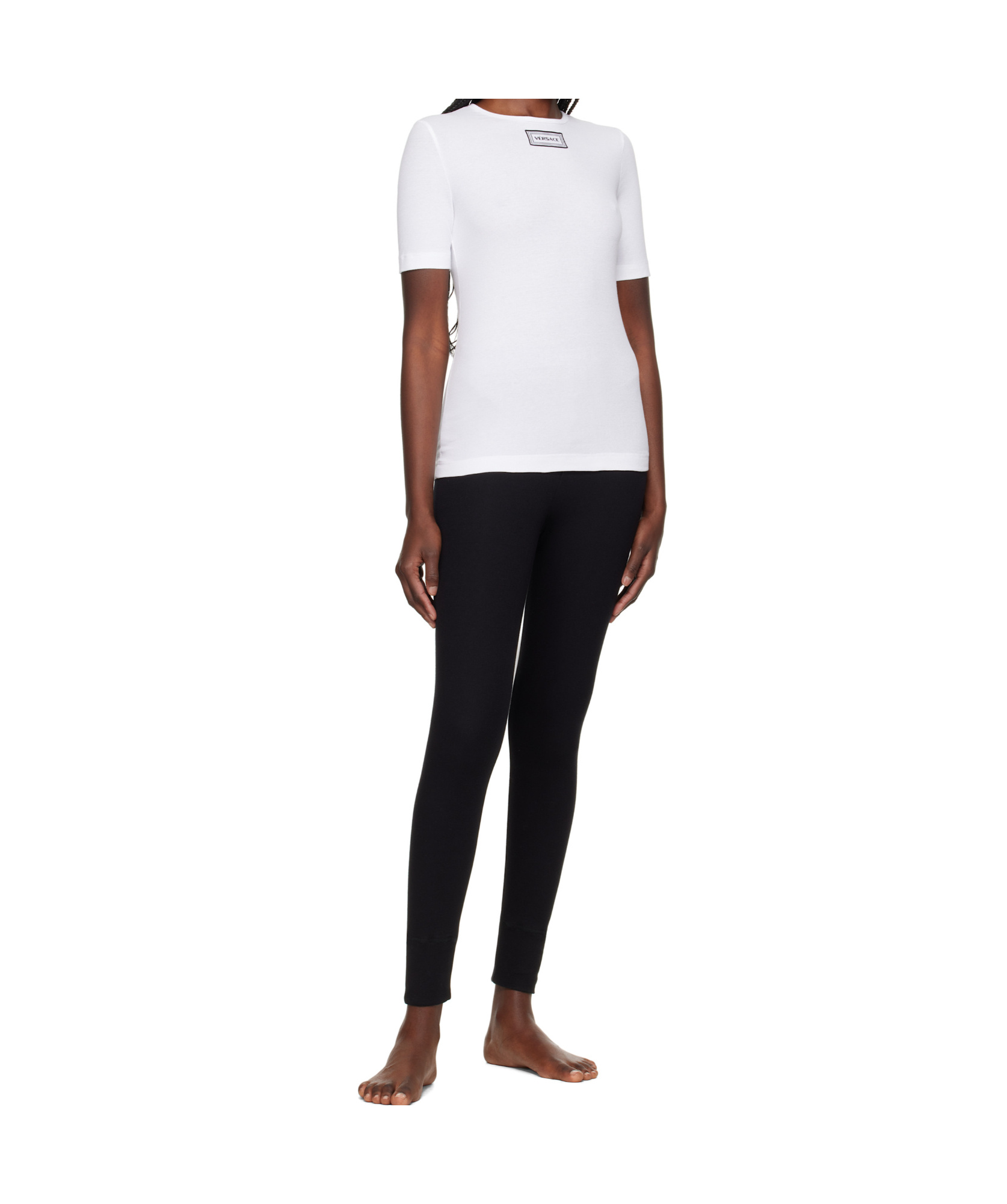 Versace Short-sleeved T-shirt In White