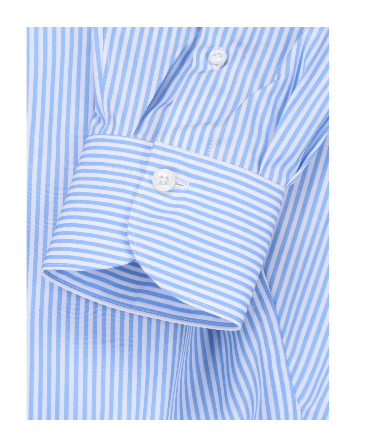 Finamore 1925 Napoli Long-sleeved Shirt In Blue