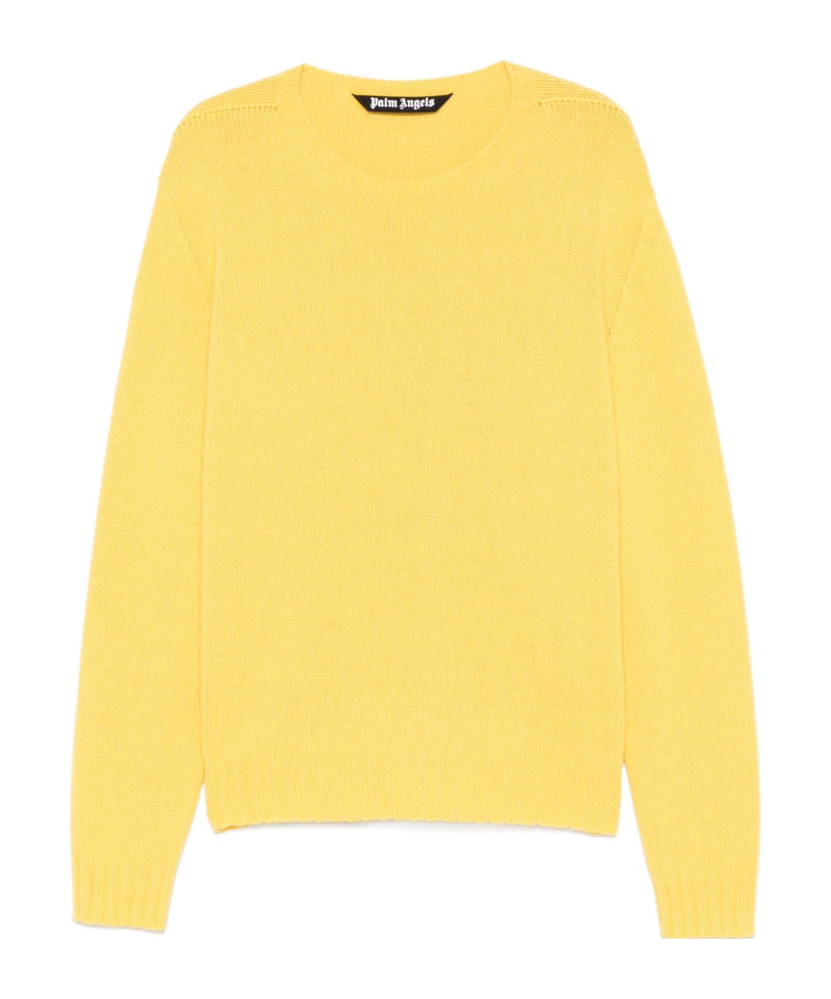 PALM ANGELS CURVED LOGO SWEATER