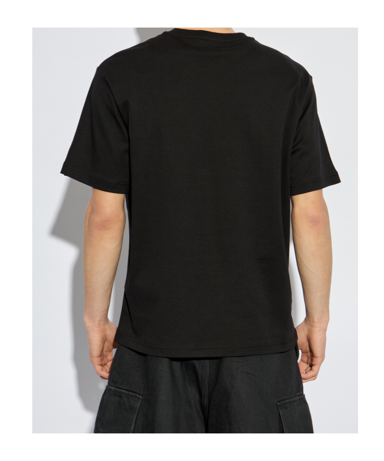 Iceberg Short-sleeved T-shirt In Black