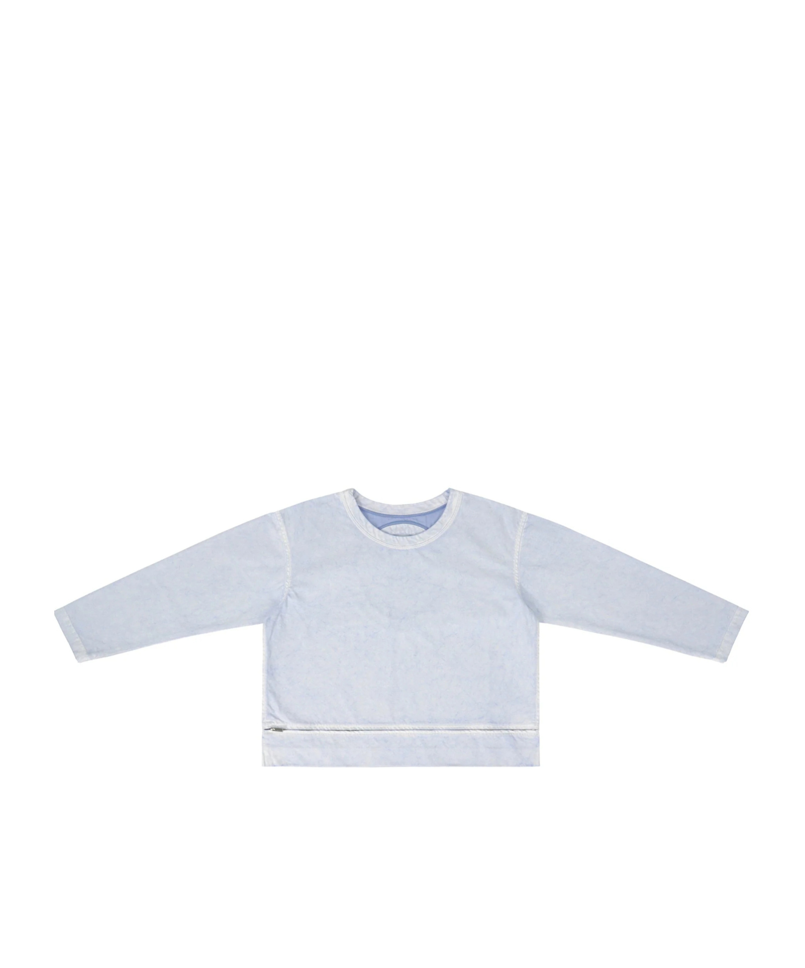 Issey Miyake Sculptural Sweatshirt Tote Bag In Blue