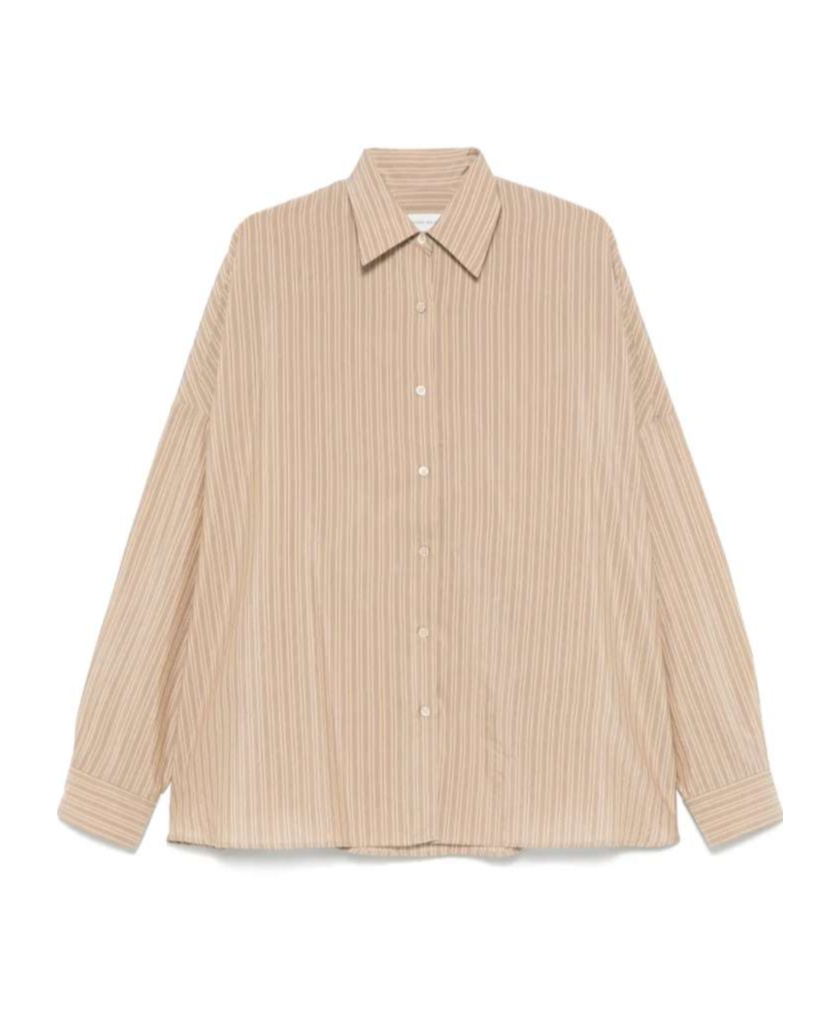 Dries Van Noten 1524 Casia Shirt In Brown