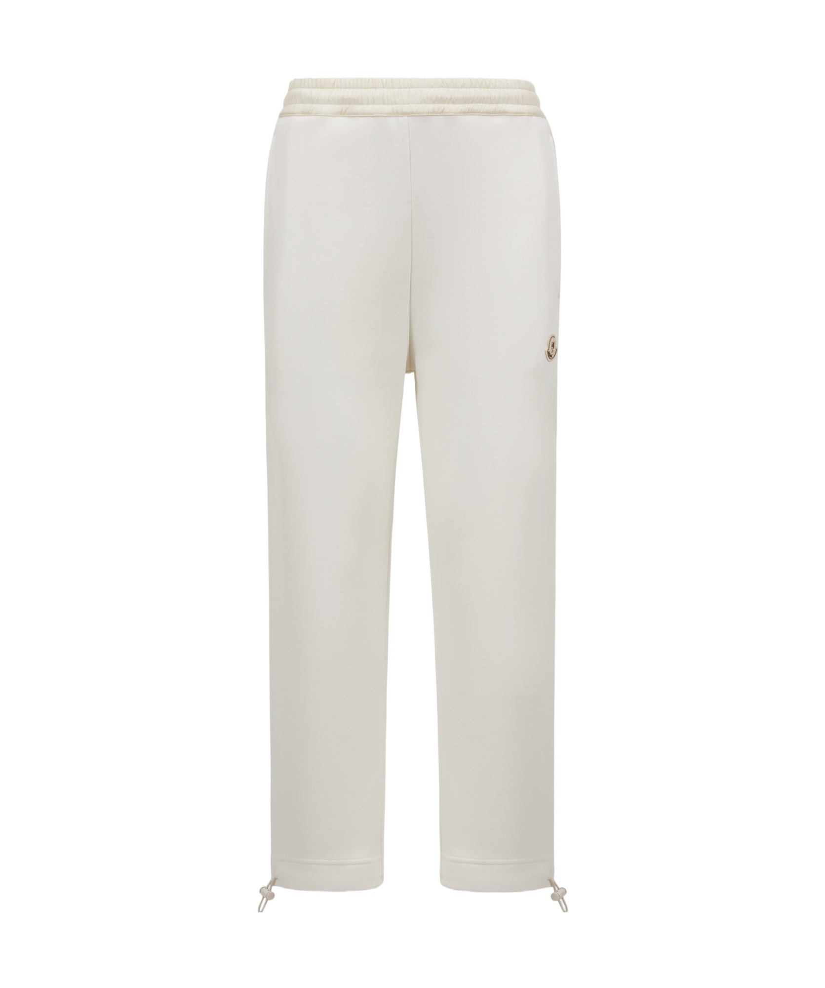 Moncler Elastic Waist Sweatpants In White