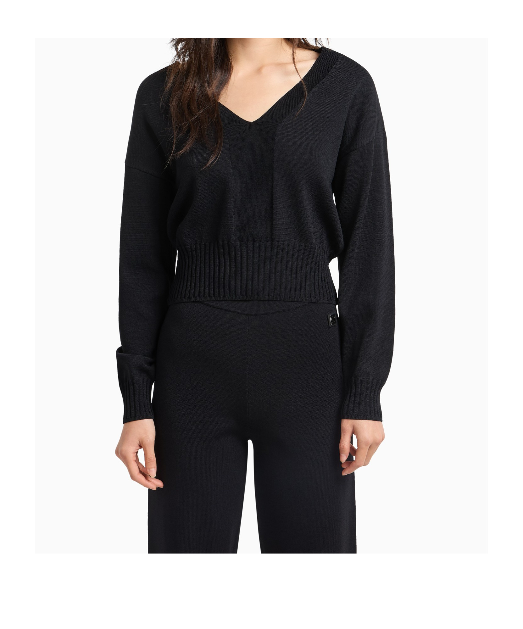 Shop Armani Exchange Long-sleeved Sweater