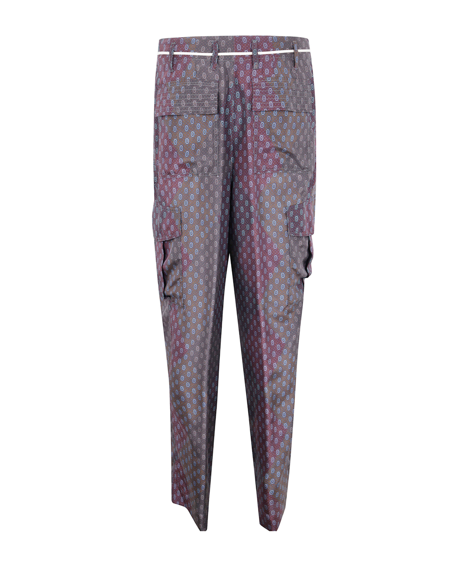 Dries Van Noten Belt Loops Slacks In Gold