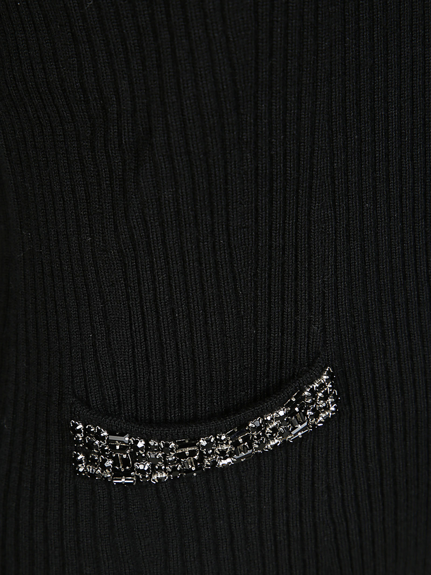 Max Mara Studio Brandy Cardigan Gioiello In Black