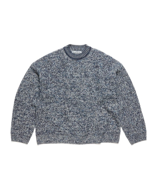 Acne Studios Jacquard Jumper In Gray
