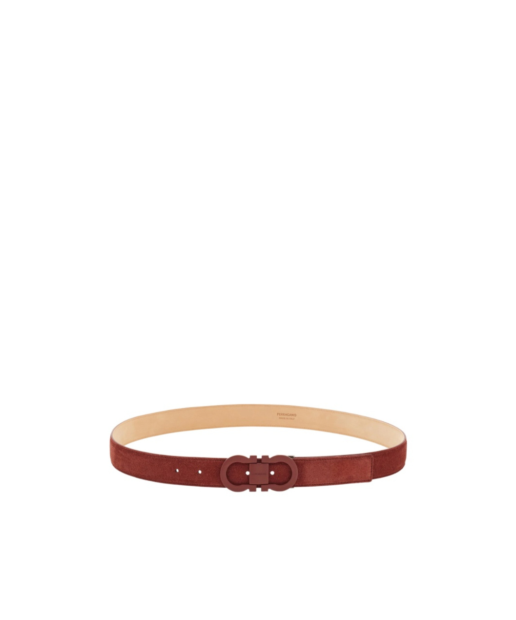 Ferragamo Adjustable Belt In Brown