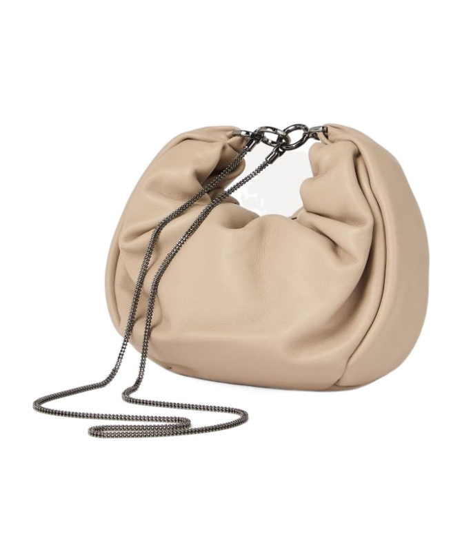 BRUNELLO CUCINELLI MONILI CHAIN-STRAP CROSS BODY BAG