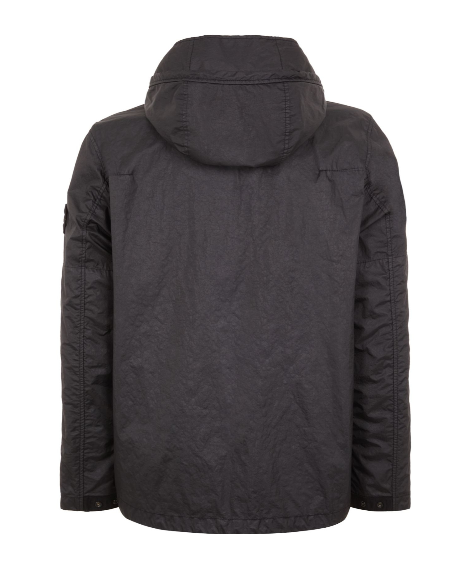Stone Island Lightweight Jacket Black Polyamide In Black