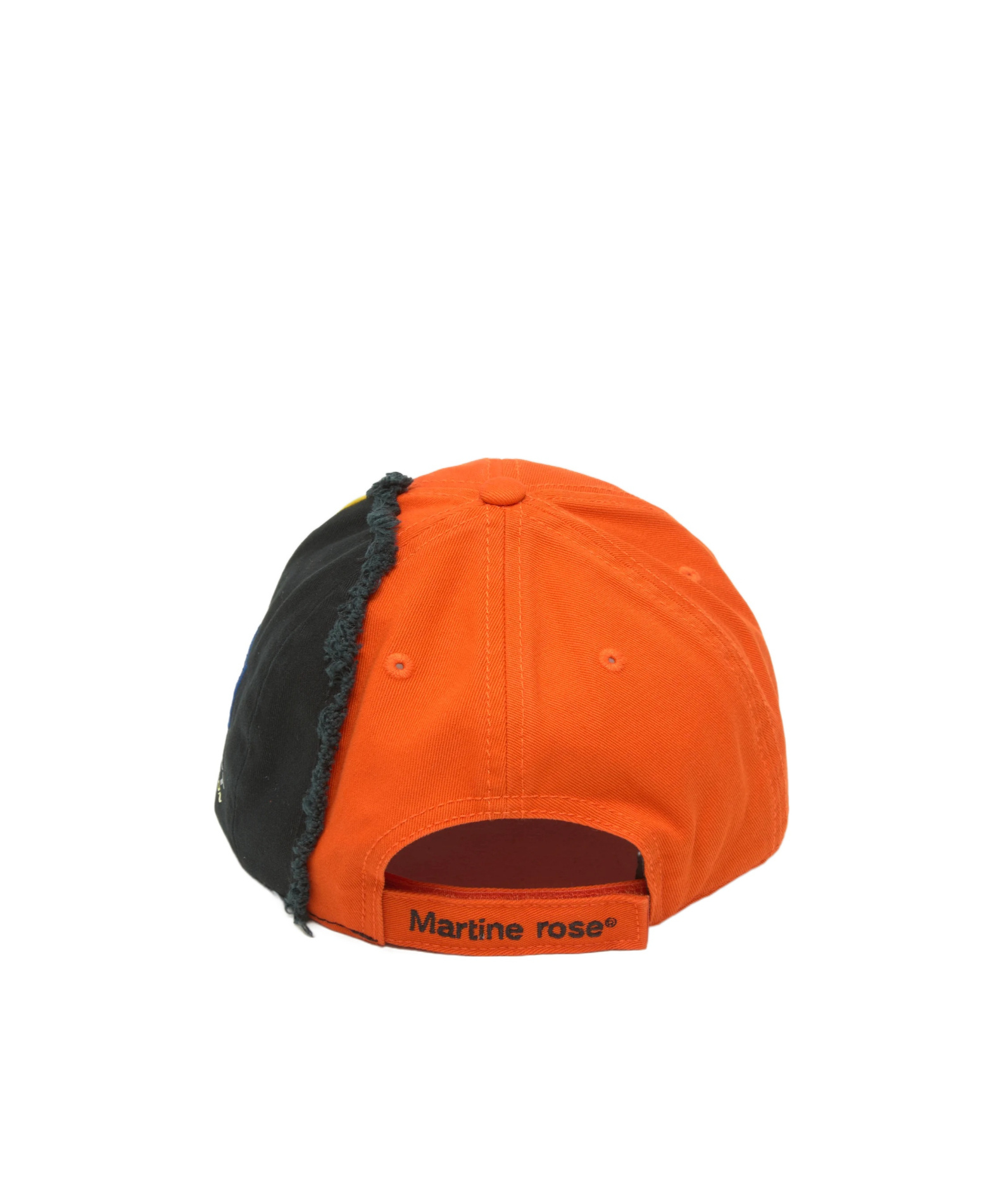 Martine Rose Collage Baseball Cap In Orange