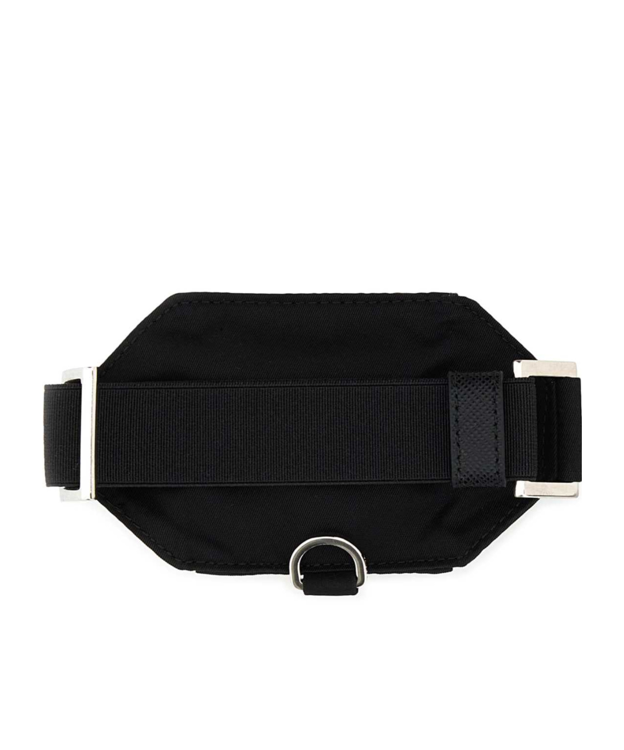 Prada Logo Wallet In Black