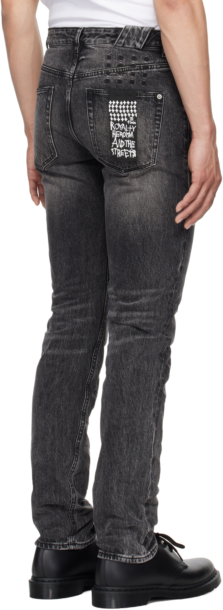 KSUBI BLACK CHITCH REPLIKA SELVEDGE JEANS 