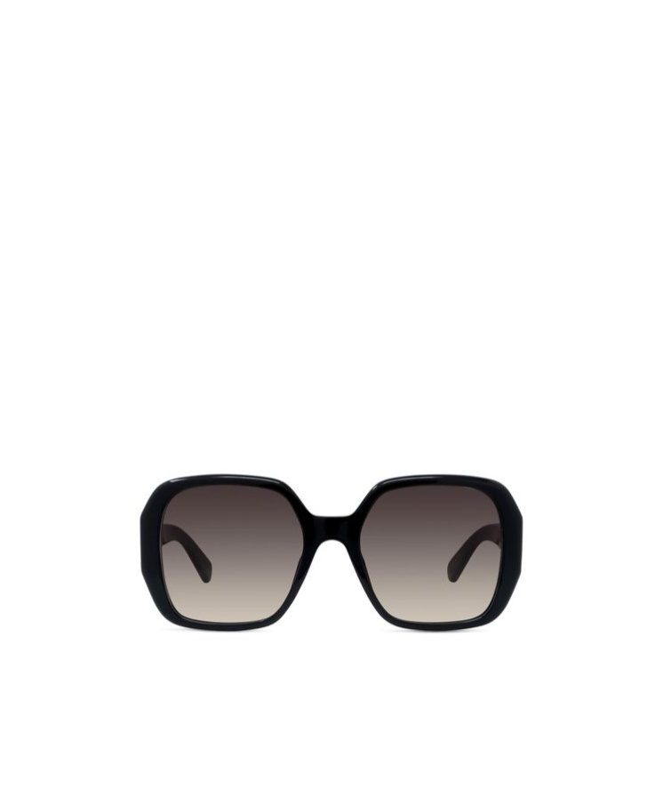 Stella Mccartney Eyewear Square Frame Sunglasses In Black