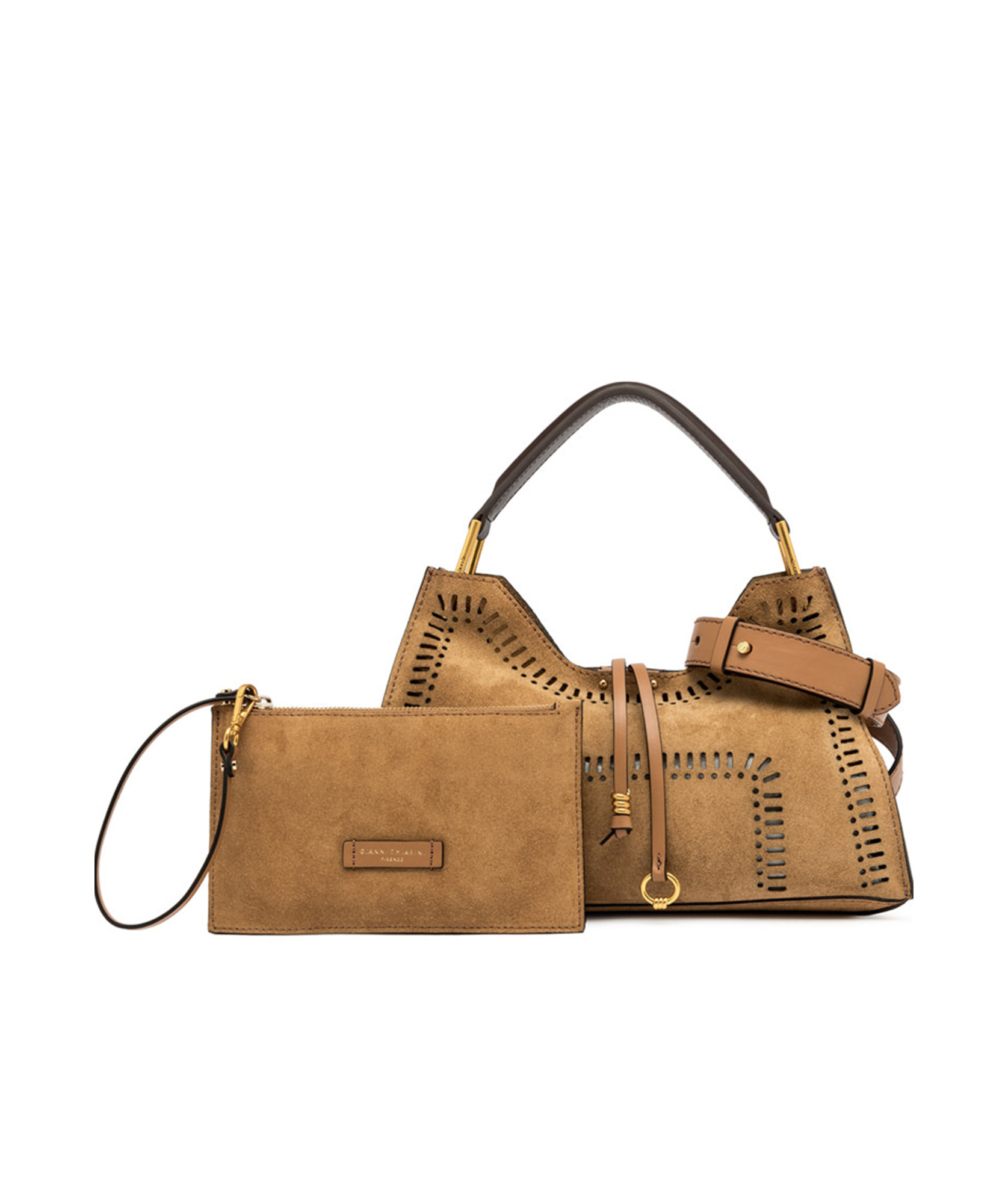 Gianni Chiarini Aurora Handbag In Brown