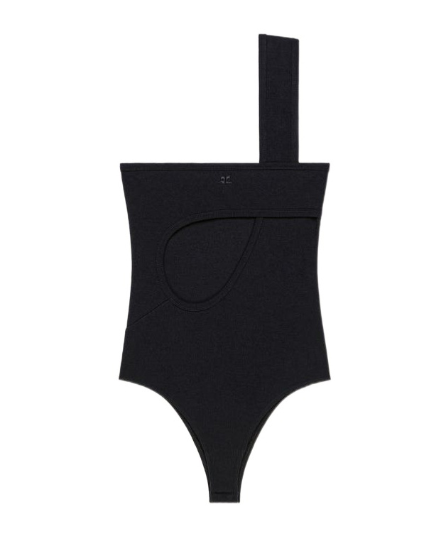 Courrèges Loop 90's Bodysuit In Black