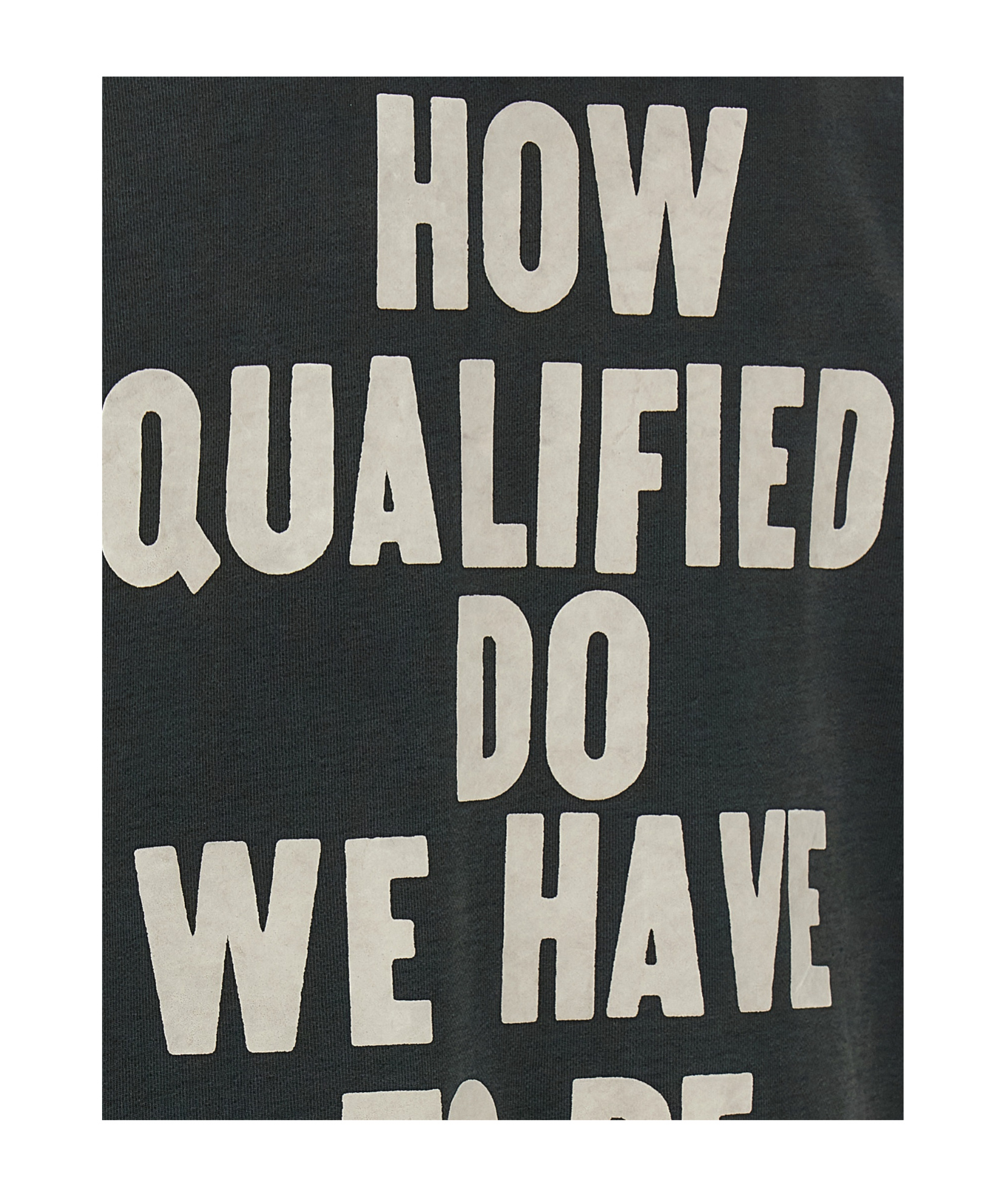 Fear Of God Qualified Printed Cotton-jersey Hoodie In Black