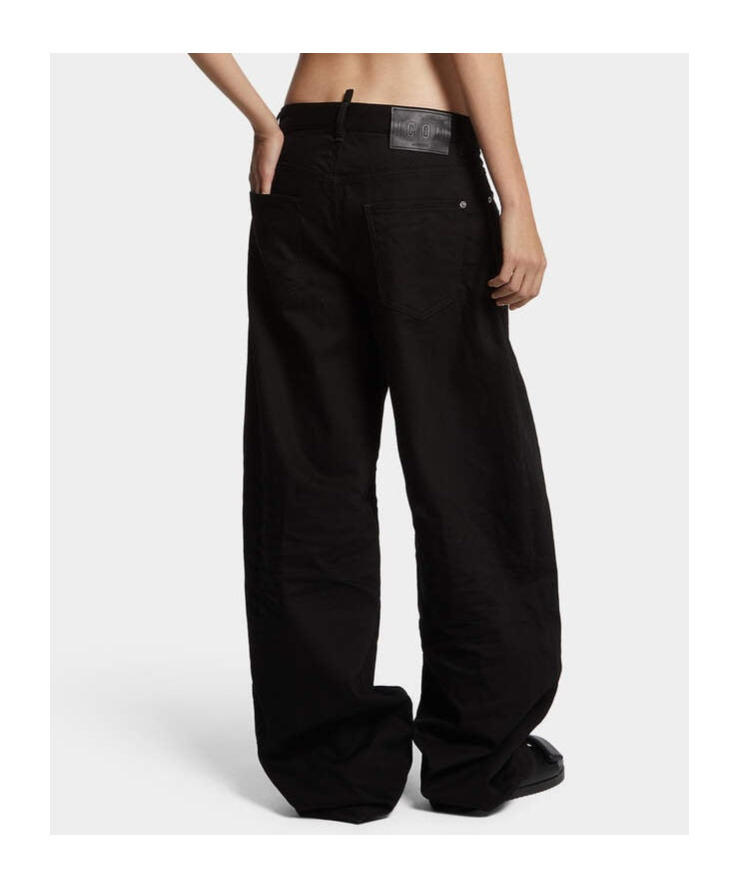 Dsquared2 Tapered Jeans In Black