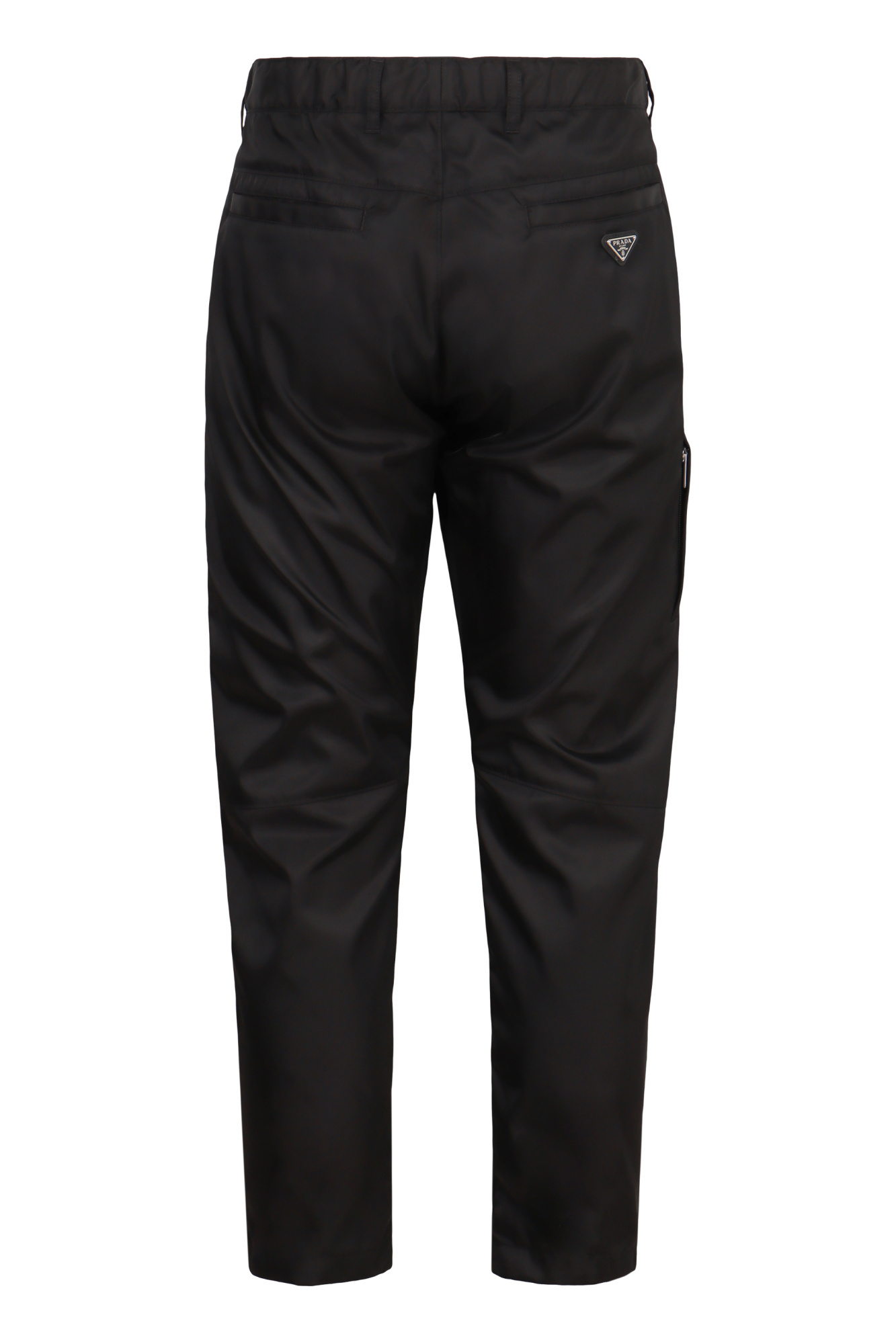 Prada Casual Pants With Belt Loops In Black