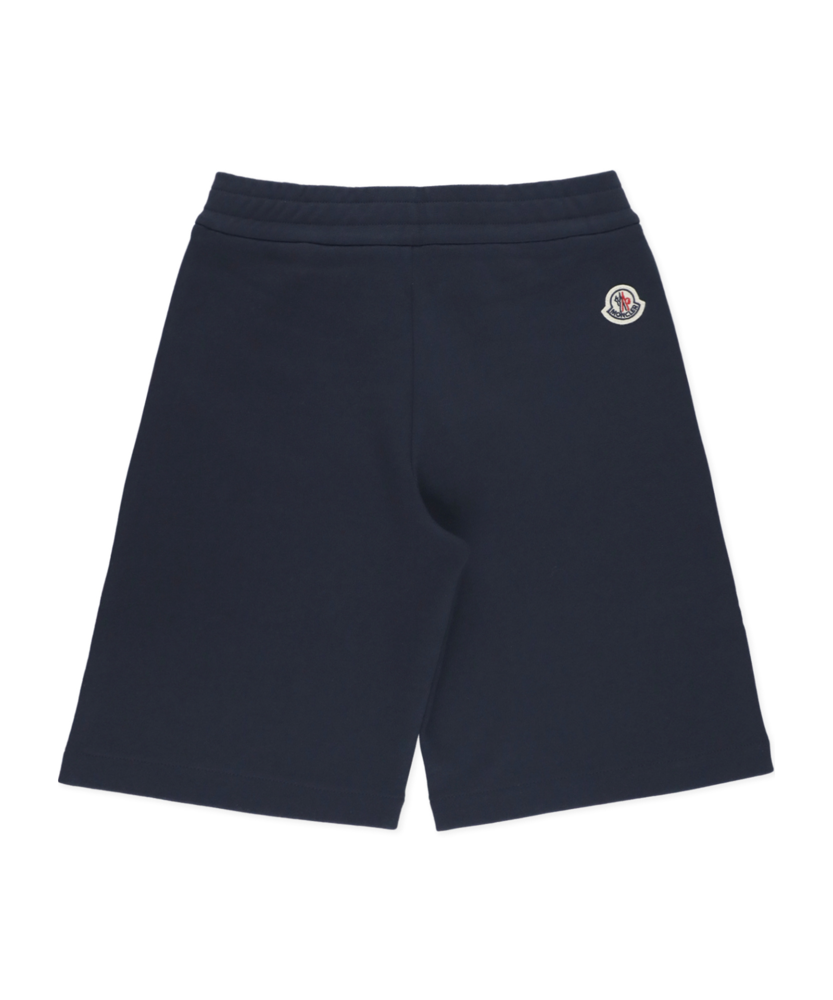 Moncler Elastic Waist Shorts In Blue