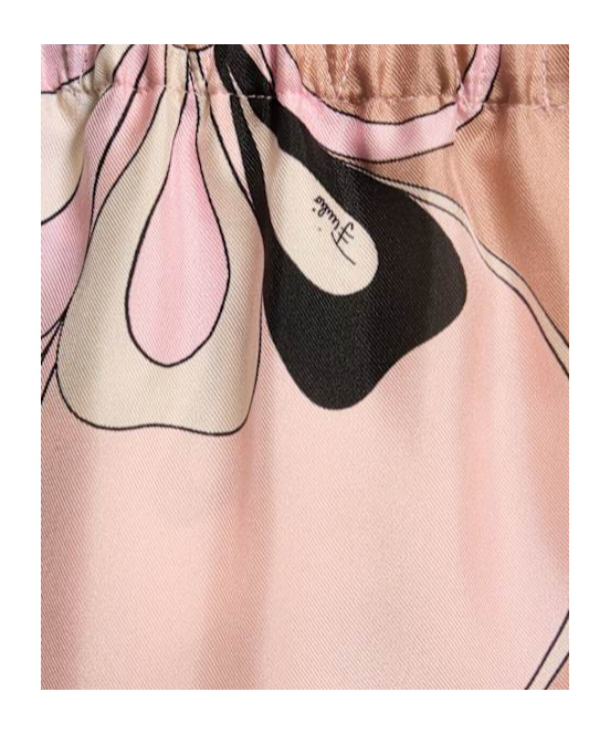 Pucci Printed Chevron Shorts