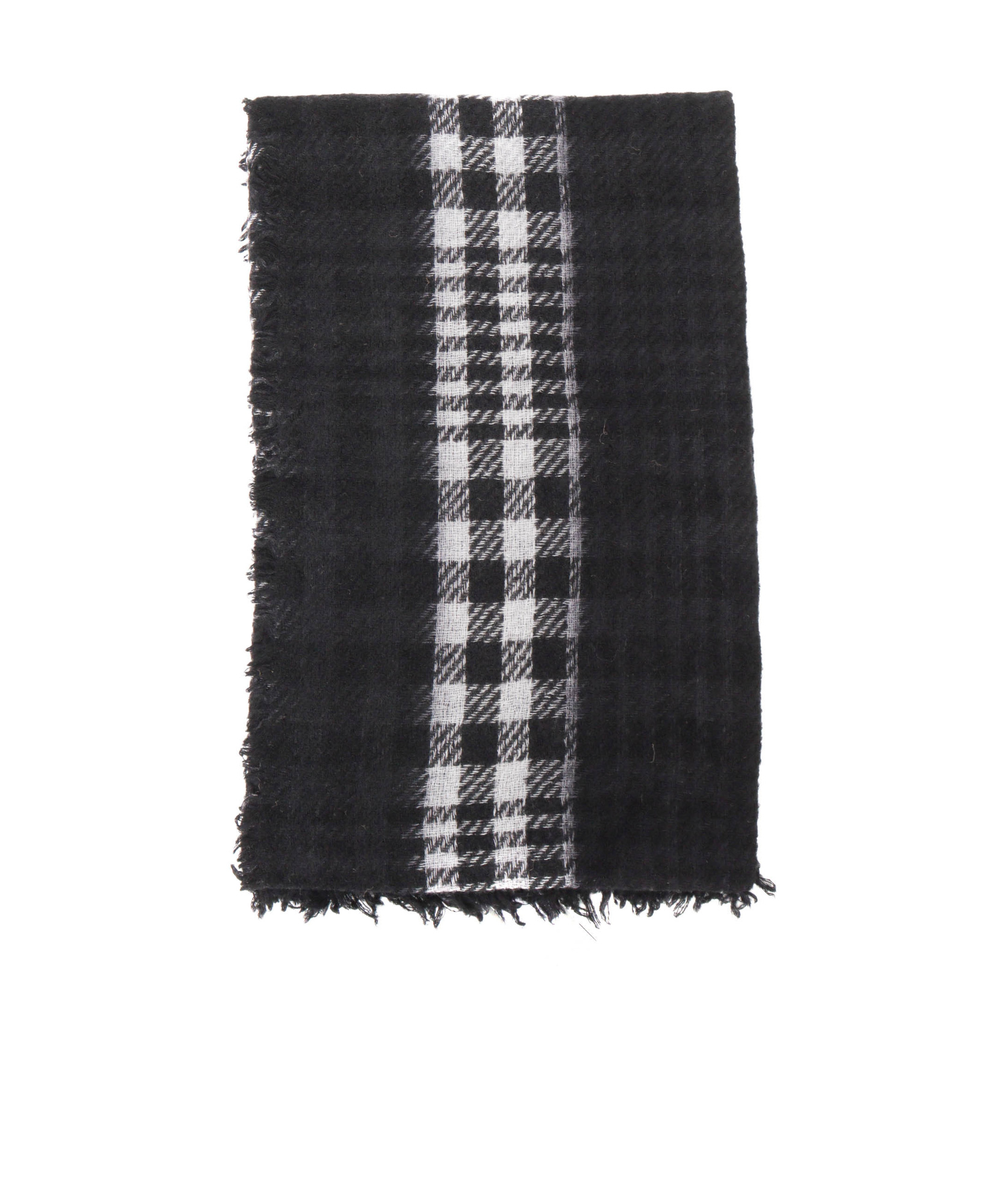Faliero Sarti Marlita Checked Scarf In Black