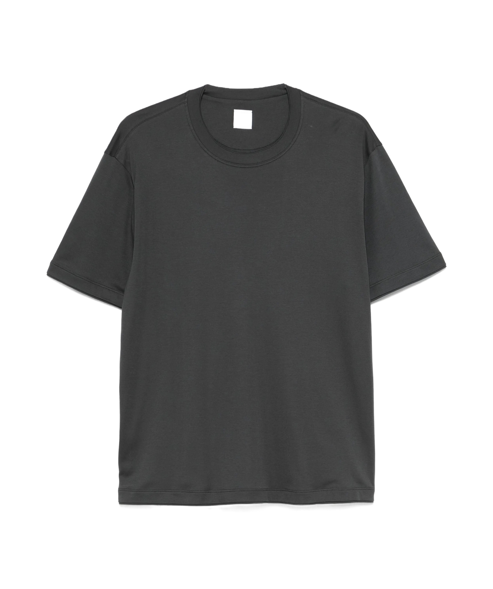 Eleventy Layered-detail T-shirt In Black