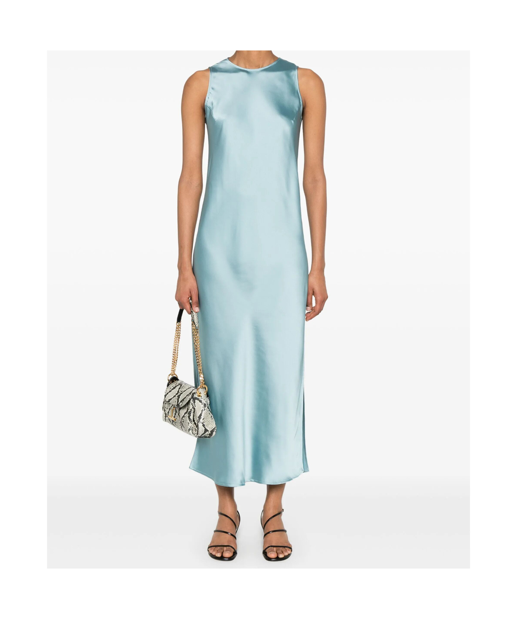 Herno Satin Maxi Dress